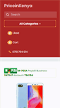 Mobile Screenshot of priceinkenya.com